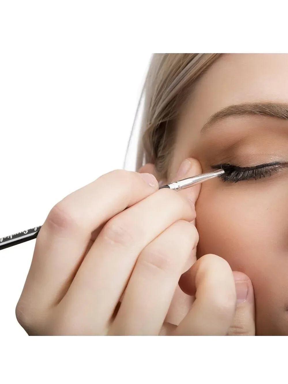 BEST LIQUID EYELINER‎ MAKEUP BRUSH - Angled Professional Gel Brushes